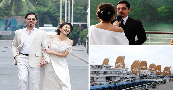 Renewal of Vows nila Christopher De Leon at Sandy Andolong idinaos sa  Vietnam – Juan Tambayan
