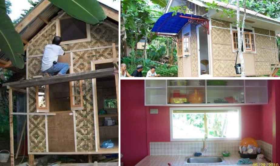 Simple lamang ang bahay na ito sa labas ngunit talaga namang magugulat