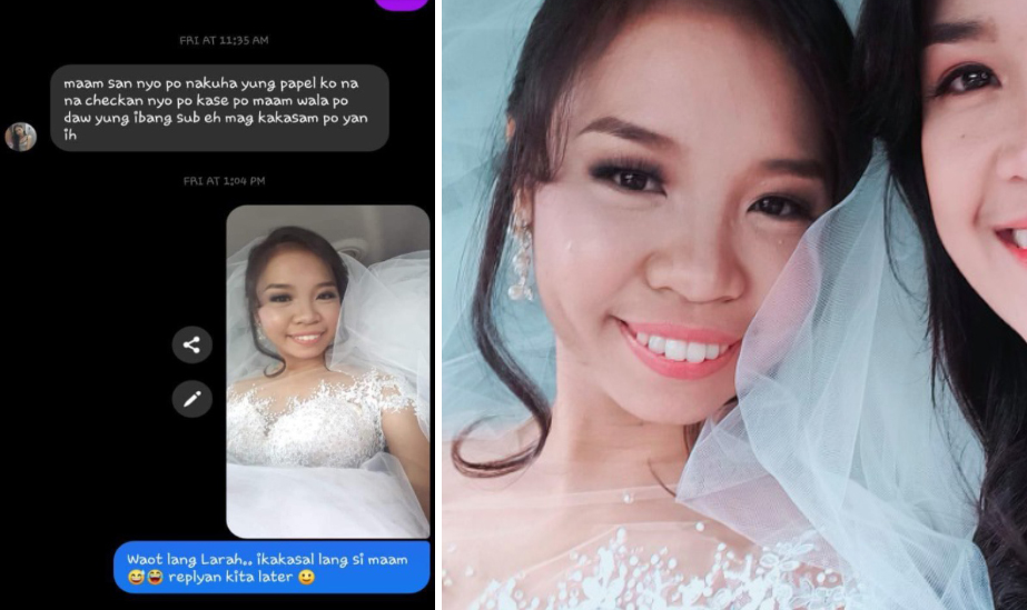 Isang Guro Sa Antipolo City Nagawa Pang Mag reply Sa Kaniyang 